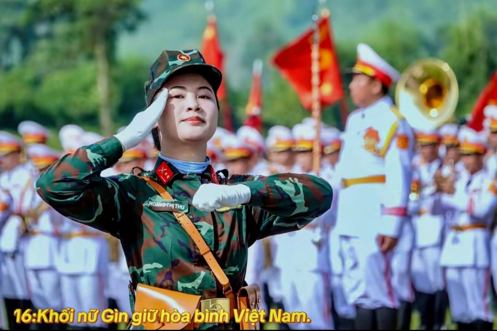 Khối nữ Gìn giữ hoà bình Việt Nam